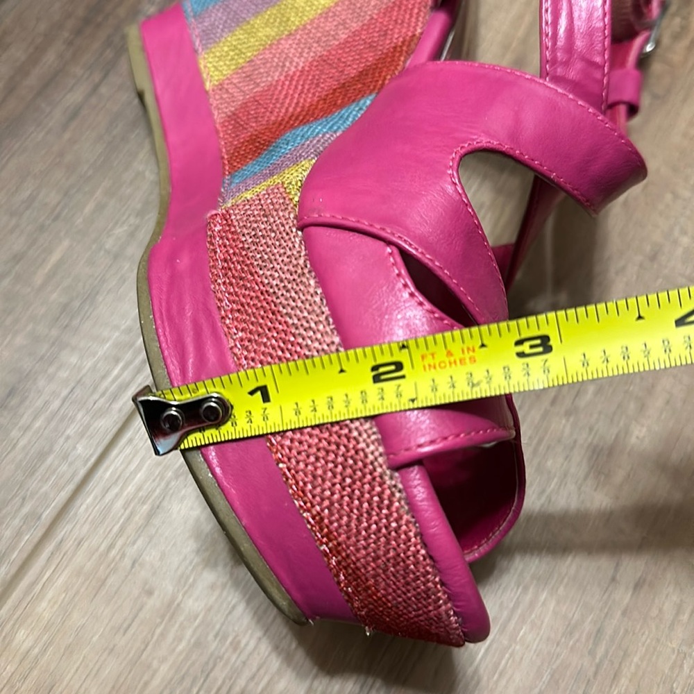 Colorful Platform Sandals - Picture 8 of 10